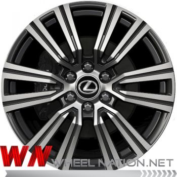 22" Lexus LX600 Factory Original OEM Wheels