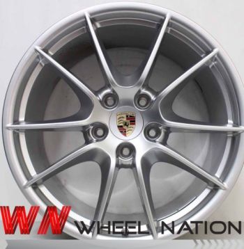 19" Porsche Carrera S III Wheels Platinum Genuine