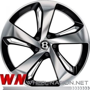 22" Bentley Bentayga 5 Spoke Wheels 2016+