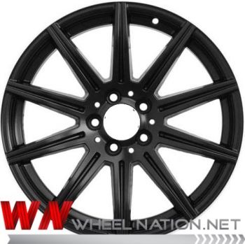 18" Mercedes AMG 10 Spoke Reproduction Wheels - Black