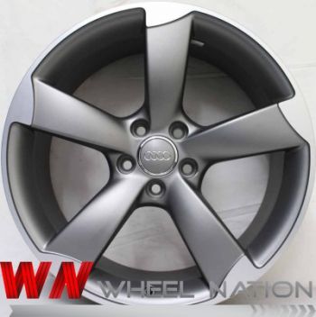 19" Audi Rotor A4 / S4 Wheels Grey 2011-2016