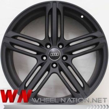20" Audi Segment A8 Wheels Black 2011-2015