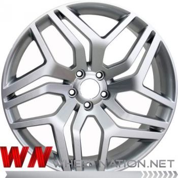 20" Land Rover Autobiography V Wheels - Reproduction Silver