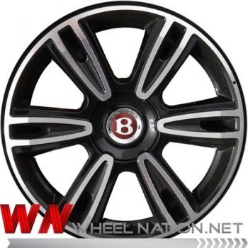 21" Bentley Continental GT / GTC Wheels - Black