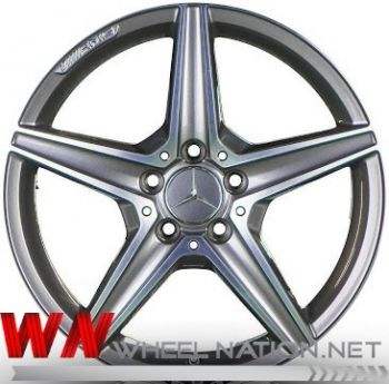 18" Mercedes AMG 5 Spoke Original Wheels 2015-2020