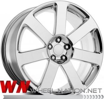 20" Chrysler SRT8 7 Spoke Wheels - Chrome