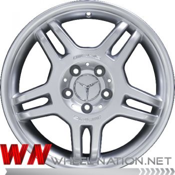 18 inch Mercedes AMG IV Twin Spoke Wheels Genuine