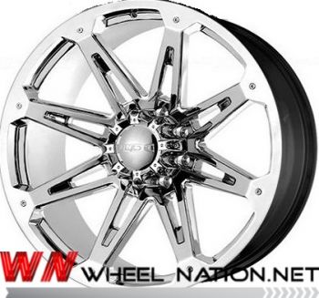 18" Dcenti 901 Wheels - Chrome
