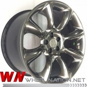 20" Dodge V Spoke Wheels - Hyper Black  