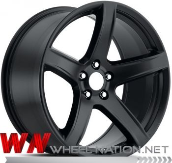 20" Dodge SRT Concave Wheels Reproduction Black