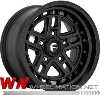17" Fuel Nitro D667 Wheels - Black