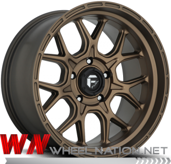 17" Fuel Tech D671 Wheels - Bronze