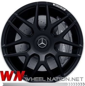 22" Mercedes G63 G65 AMG Wheels Black 2019 + Original
