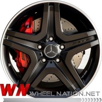 20" Mercedes G63 G65 AMG Wheels Black 2012-2015 Original
