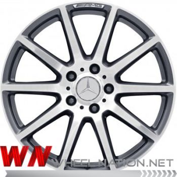 20" Mercedes G550 10 Spoke Wheels Original 2021+
