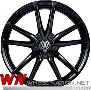 19" Volkswagen Golf R Pretoria Wheels MK7 Black