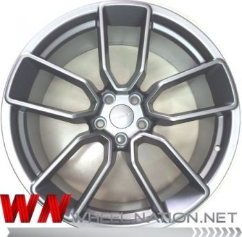 20" Dodge SRT8 Hellcat Widebody Style Wheels Reproduction Grey
