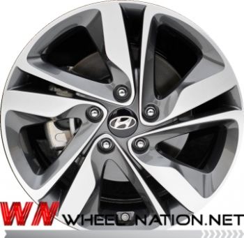 17" Hyundai Elantra 2014+ Model Wheels Genuine