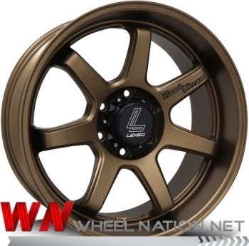 17" Lenso Road Terrain RTF Wheels Bronze