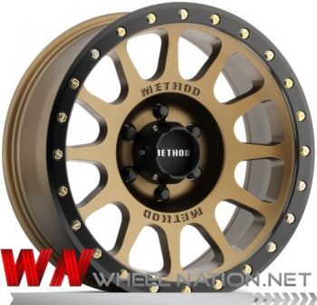 18" Method NV MR305 Wheels - Bronze