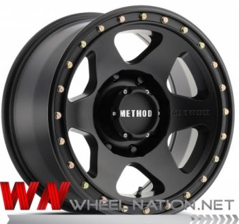 18" Method Con 6 MR310 Concave Wheels - Black
