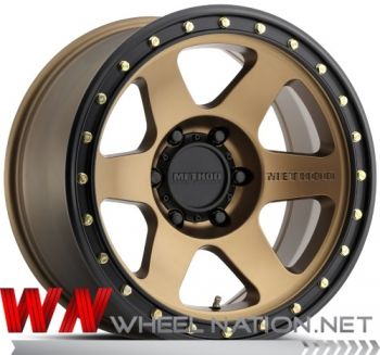 17" Method Con 6 MR610 Wheels - Bronze