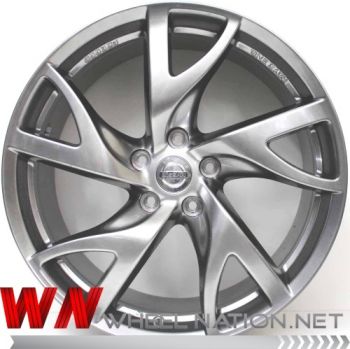 19" Nissan 370Z  Forged Wheels 2013-2017 Hyper Silver