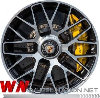 20" Porsche 911 991 Turbo S Center Lock Wheels Genuine