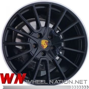 20" Porsche Panamera GTS Sport Plus Wheels Black