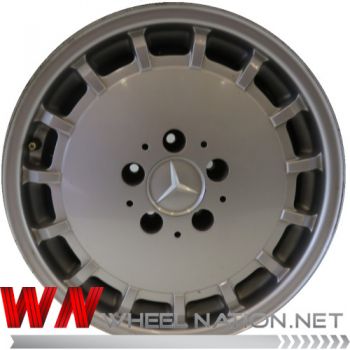 16" Mercedes 15 Hole Gullideckel Wheels Genuine OEM