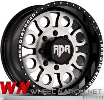 17" RDR Boss Wheels - Black Machined