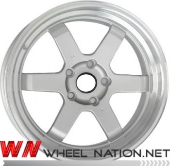 18" WN JD6 Dish Wheels - Silver