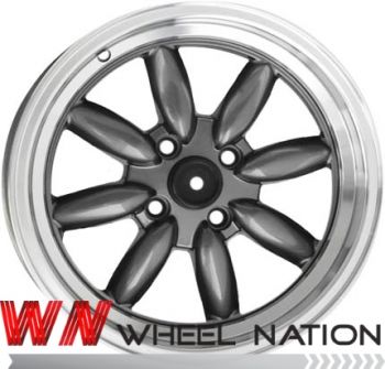15" WN Lites Deep-Dish Wheels Grey