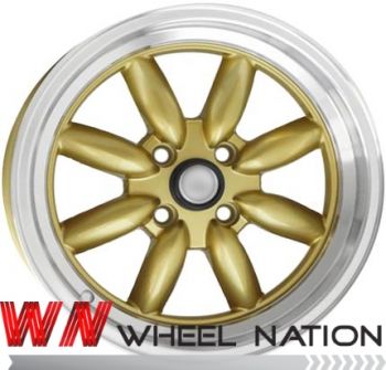 15" WN Lites Deep-Dish Wheels Gold