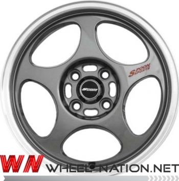 15" WN Sport Cup Wheels - Grey