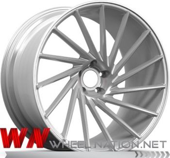 20" WN P15 Directional Concave Wheels - Hyper Silver 