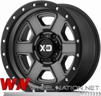 18" KMC XD Fusion Off Road XD133 Wheels - Grey