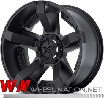 18" KMC XD Rockstar 2 Wheels - Black