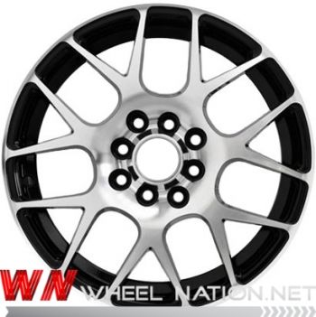 16" WN Mesh Wheels - Black / Machined Face